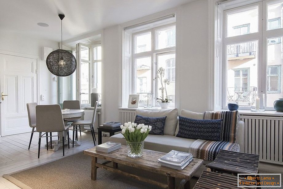 Stilvolle Wohnungssanierung in Schweden