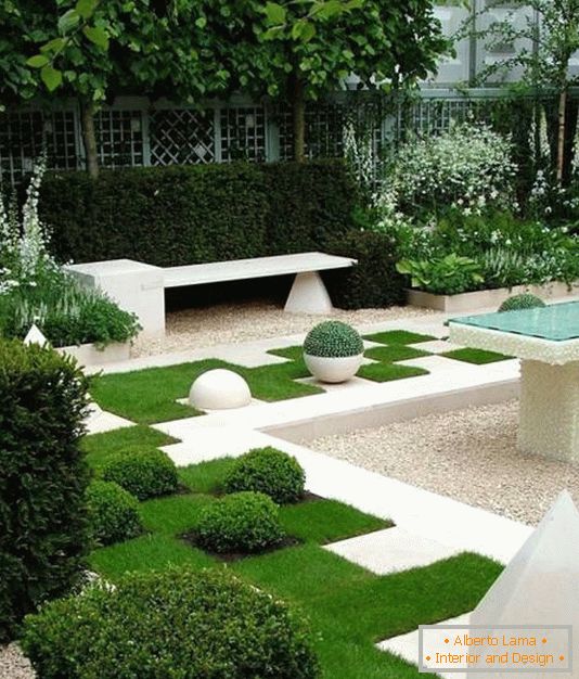 Idee für einen stilvollen Garten
