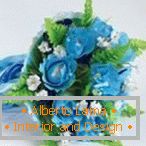 Blauer Blumenstrauß