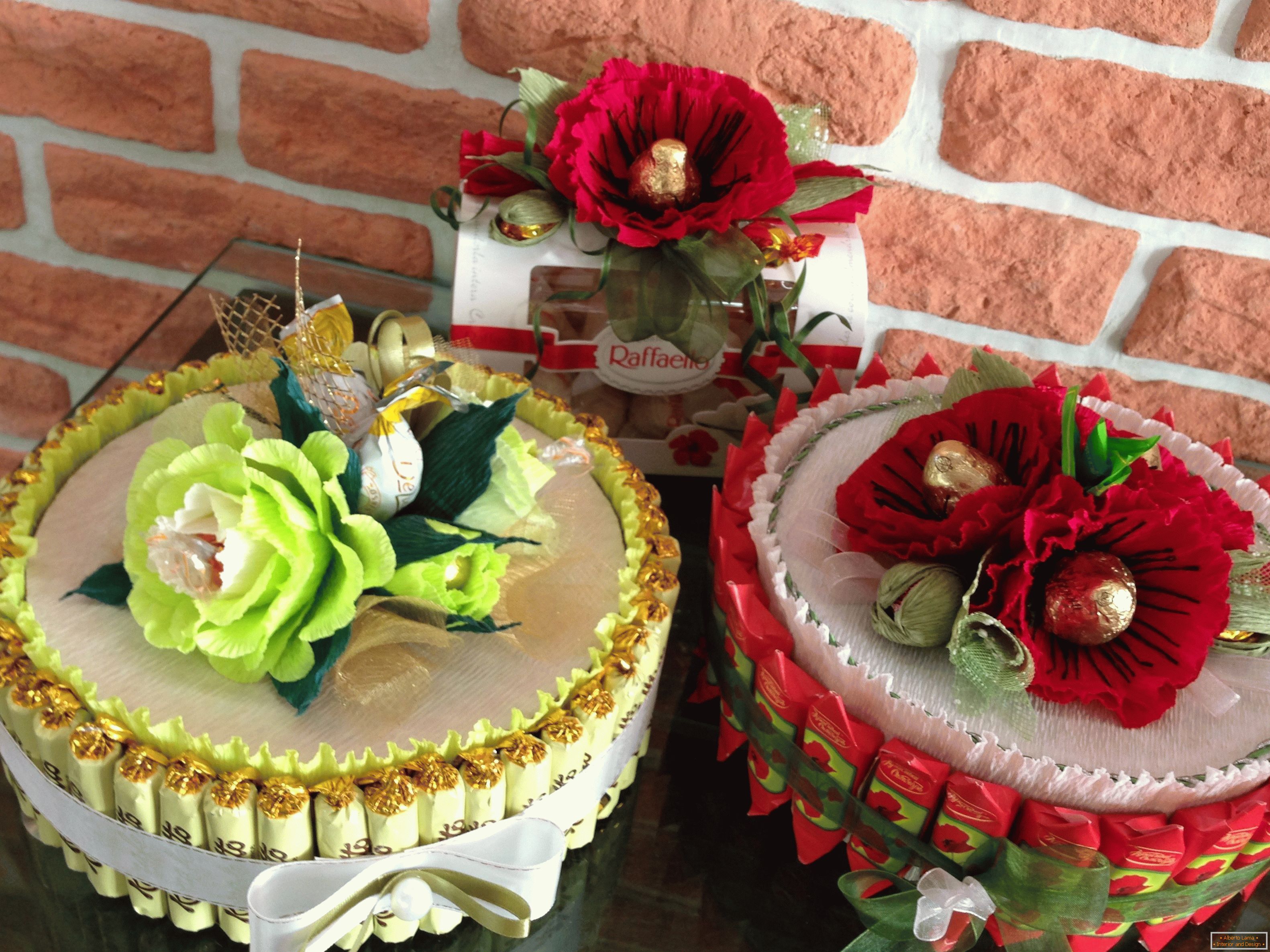 Kuchen mit Blumen machen