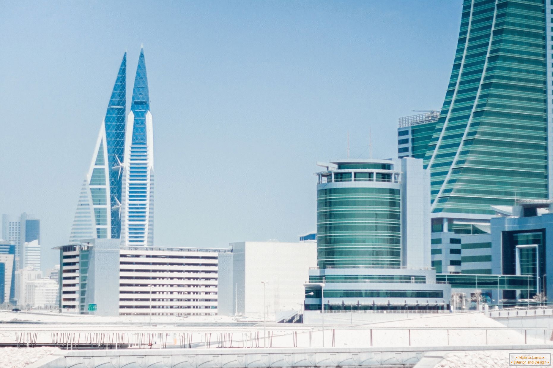 Moderne Architektur von Bahrain