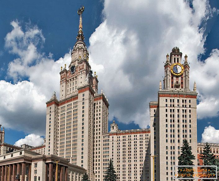 Stalins Reich wurde zu einer eigenständigen architektonischen Richtung.