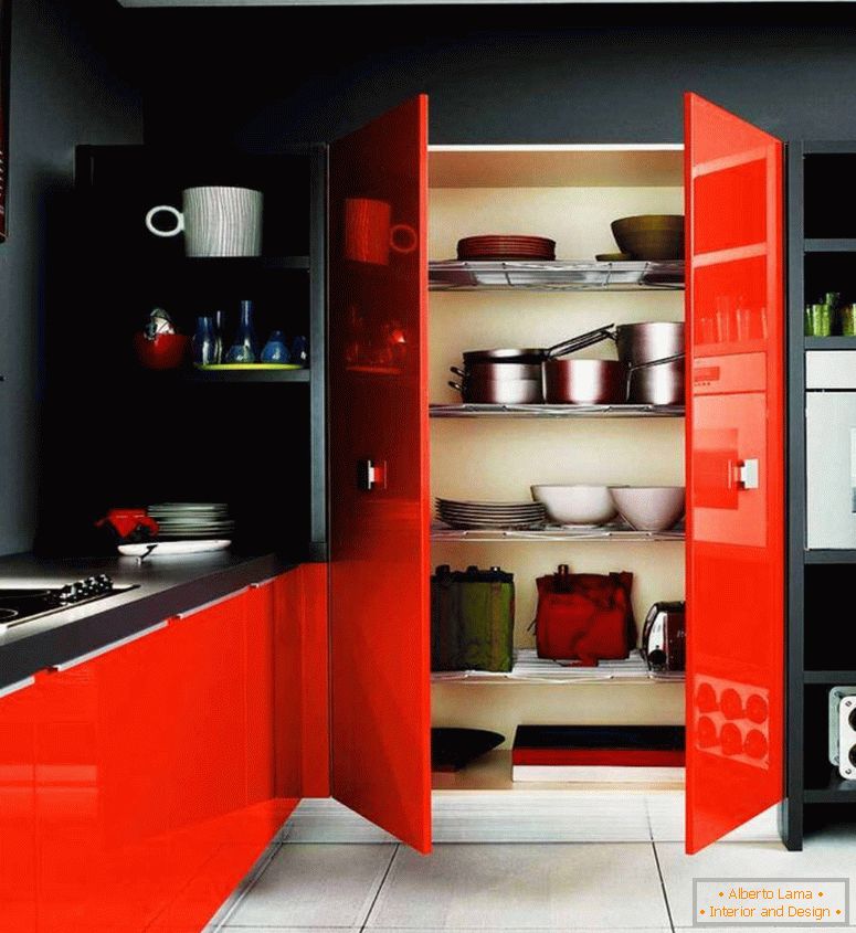 28-rot-schwarz-Küche
