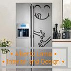 Lustiges Design des Kühlschranks