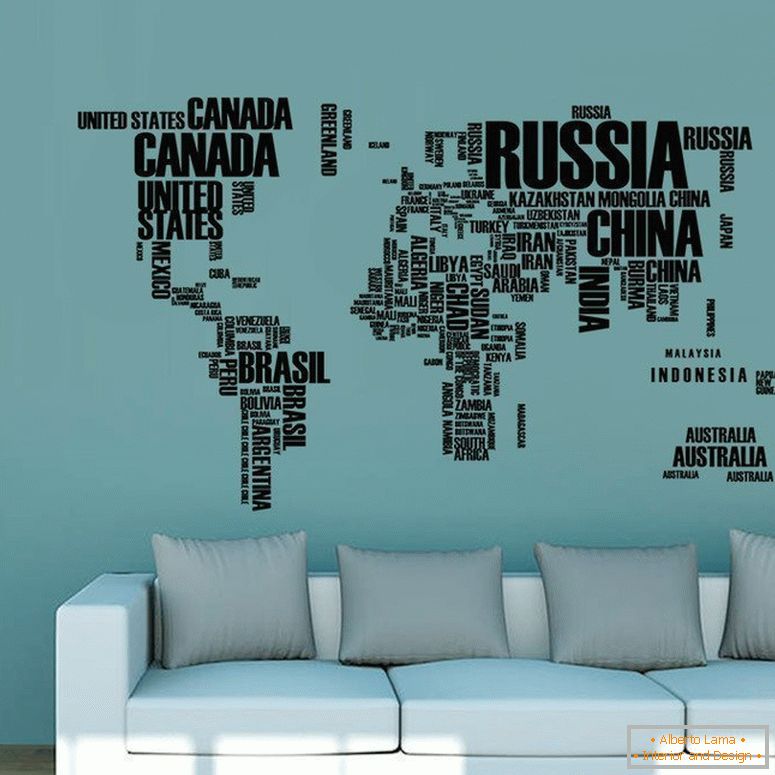 Karte der Länder