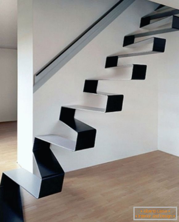 Entwurf einer Treppe in einem Privathaus, Foto 4