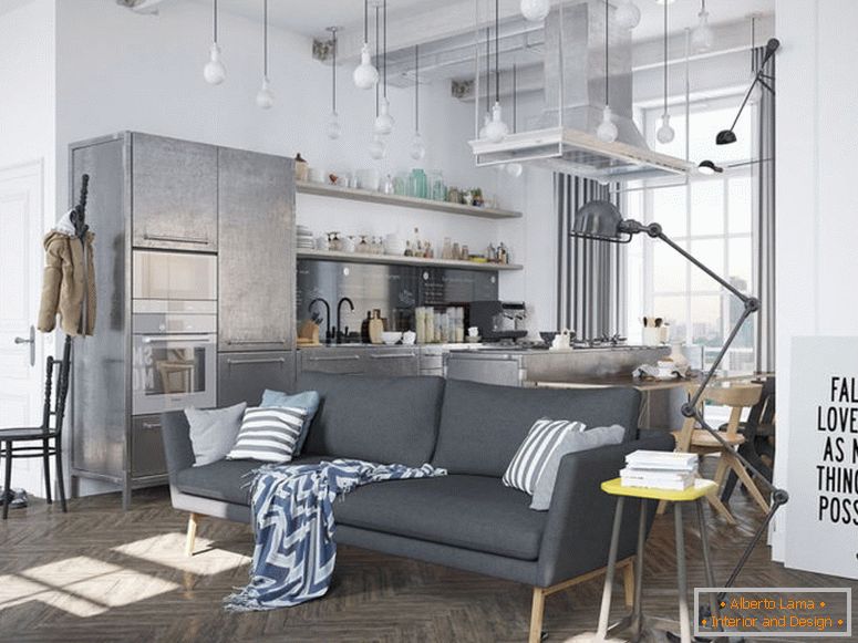 Skandinavisch-Design-im-Interieur-Zwei-Zimmer-Apartment