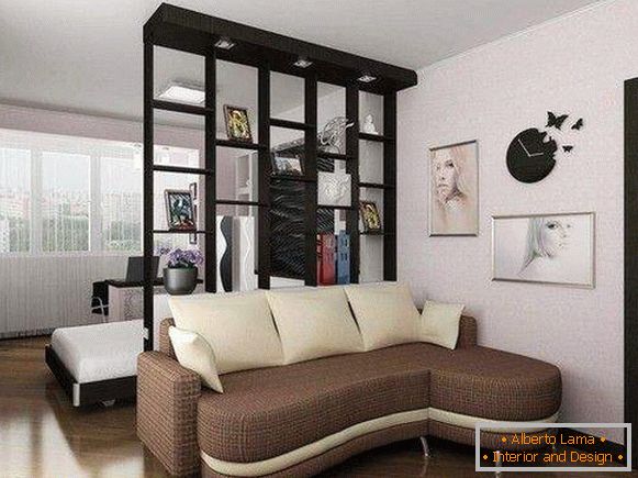 Design einer Einzimmerwohnung, Foto 20