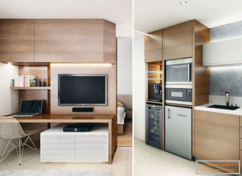 Apartment-Küche-Design