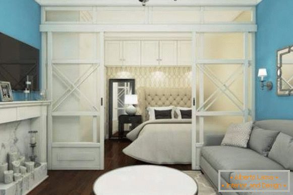 Design-Studio-Apartment 40 qm im klassischen Stil
