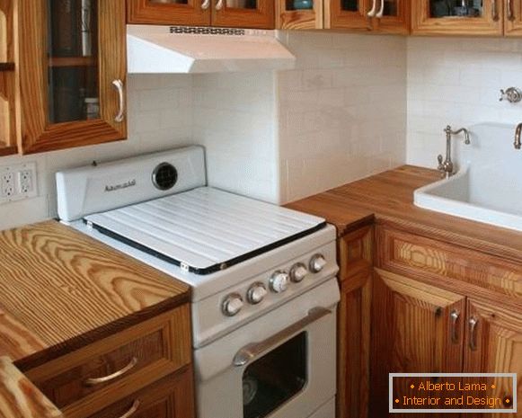 Schöne und gemütliche kleine Küchen - Foto von Innenräumen
