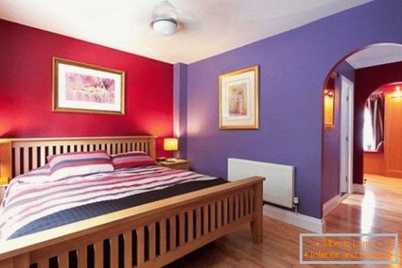 Luxusfarben für Schlafzimmerwände