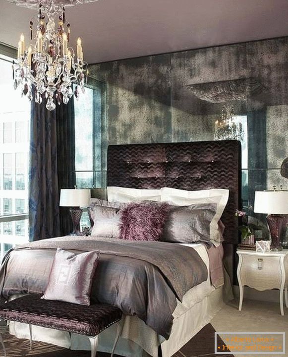 Glamouröser Luxus im Schlafzimmer