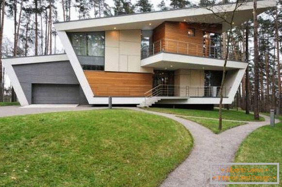 Ein Haus im Stil von High-Tech bauen - Ideen für Design