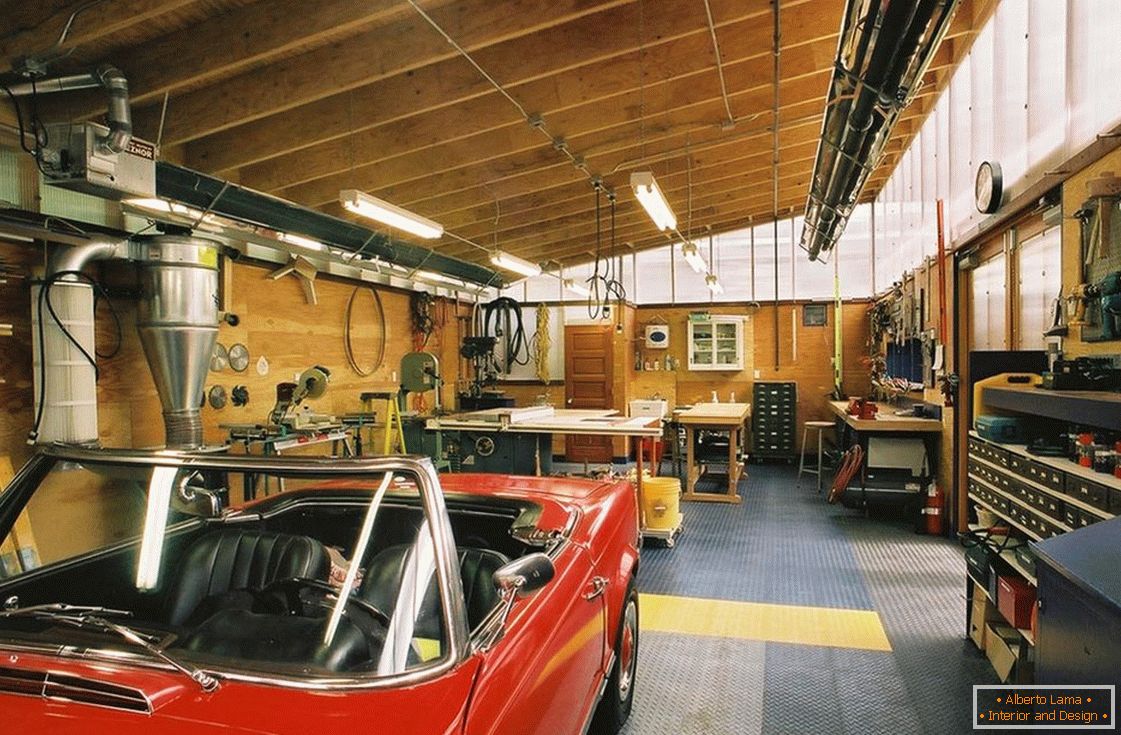 Garage Innenarchitektur