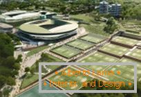 Generalplan von Wimbledon vom Architekten Grimshaw