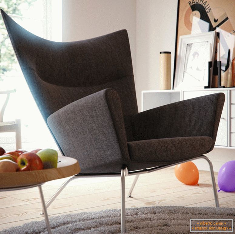 grau-Wohnzimmer-Stühle-Stühle-moderne-Stühle-für-Wohnzimmer-Foto