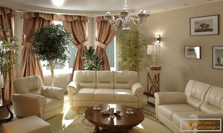 Design-Wohnzimmer-im-klassischen Stil-9