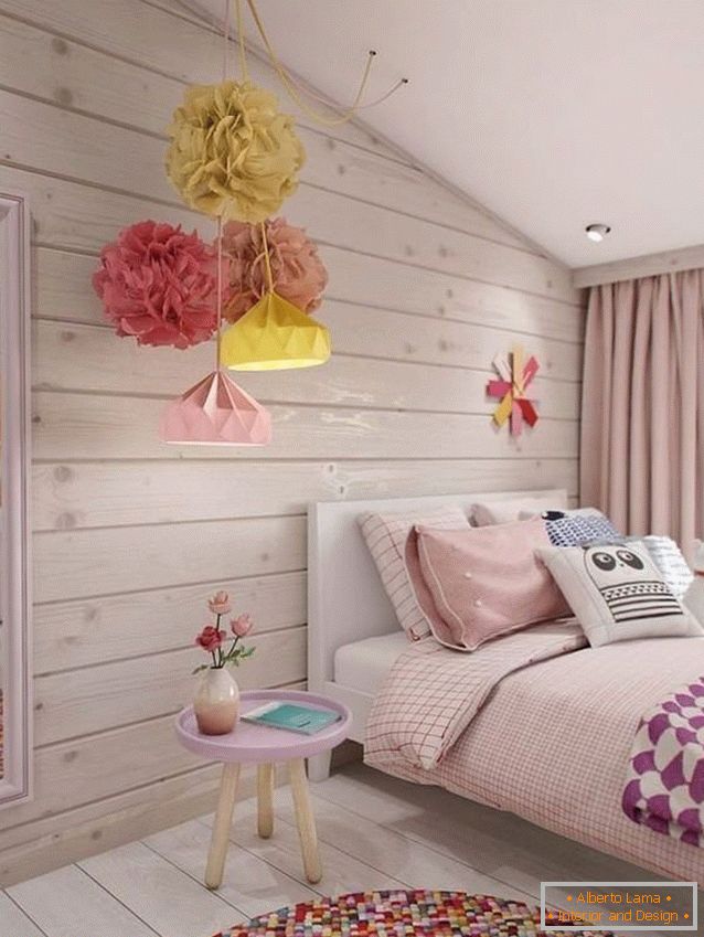 Schlafzimmer Dekor mit Textilien