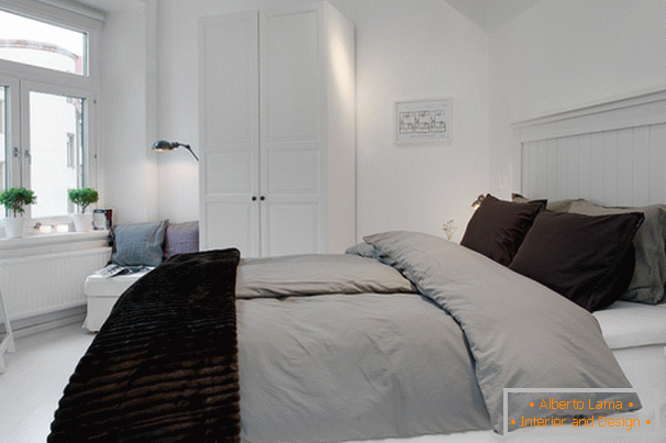 Schlafzimmerwohnung im skandinavischen Stil in Göteborg