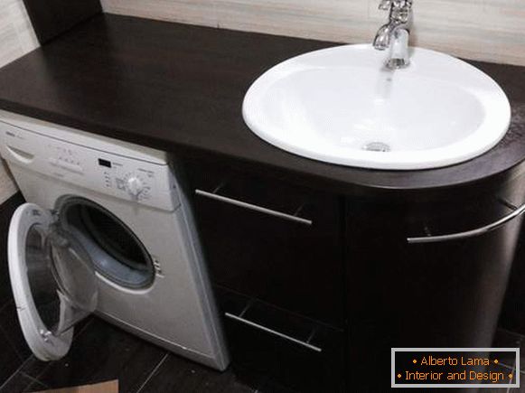 Waschmaschine im Badezimmer Design, Foto 11