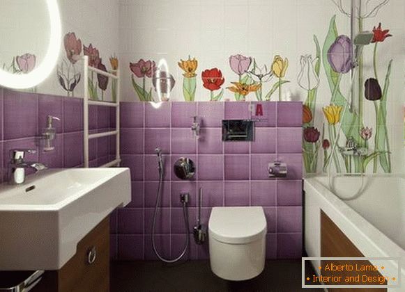 Ideen für die Reparatur eines kleinen Badezimmers, Foto 13