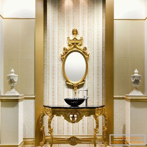Elegante Möbel im Badezimmer