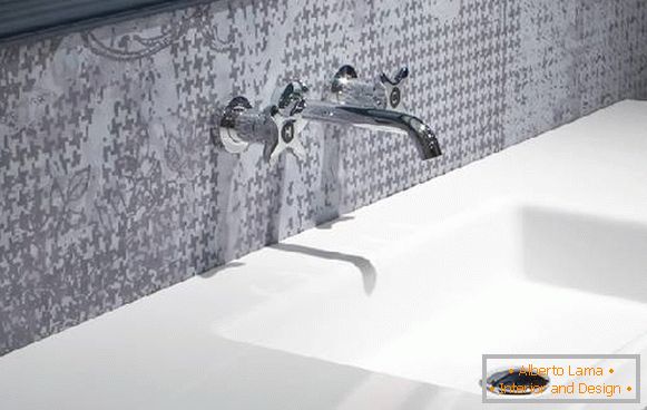 Waschbecken Wasserhahn, Bild 1
