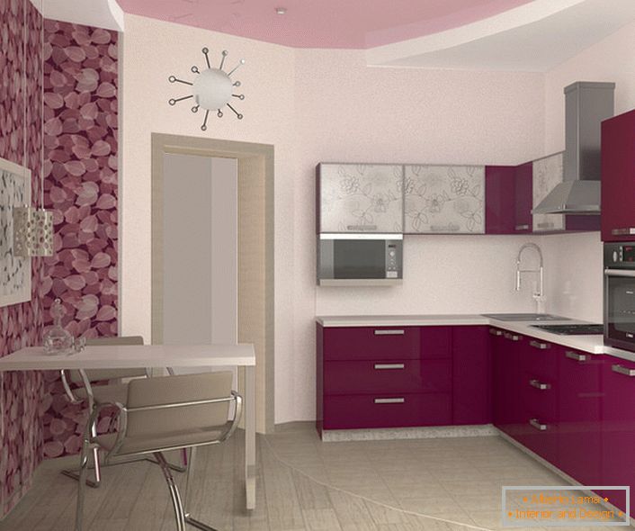 Violett-pinkes Design