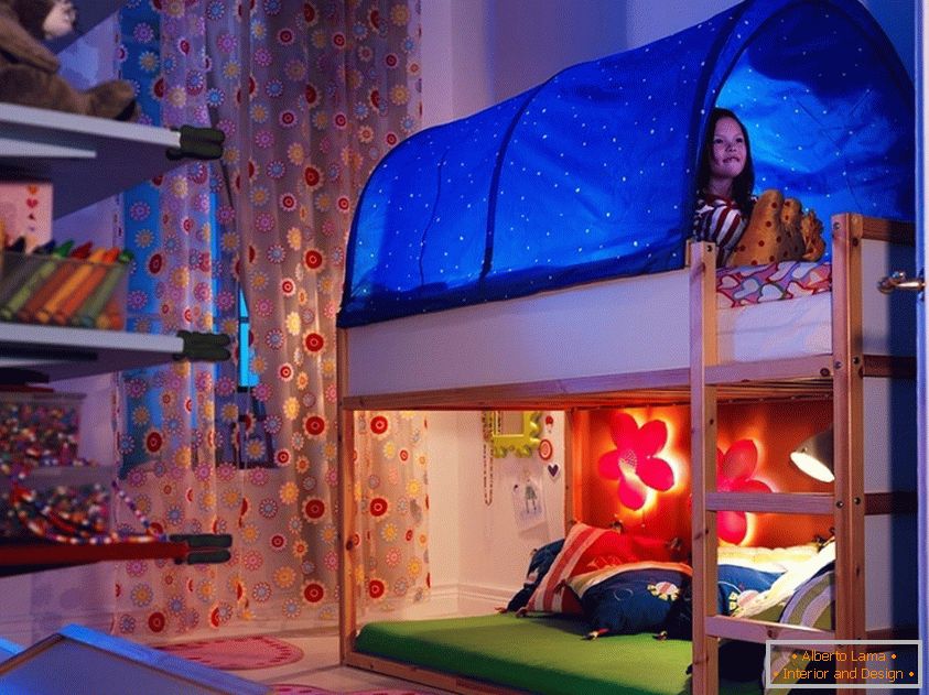Loft Bett Ideen für ein Kinderzimmer