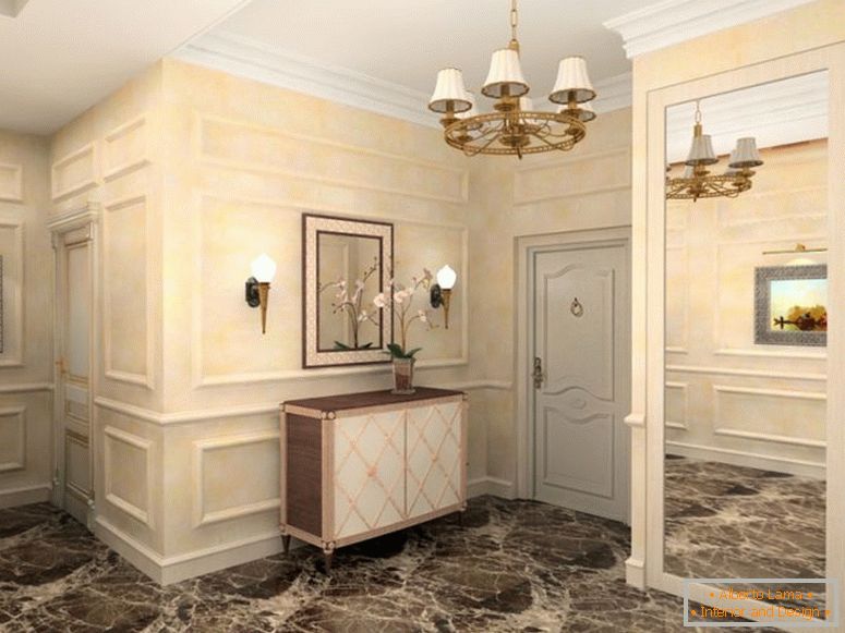 klassische Design-Apartments mit Marmor