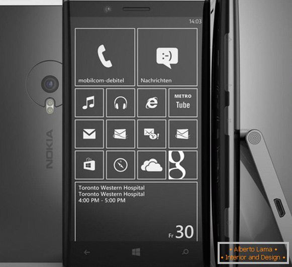 Konzept Nokia Lumia 999