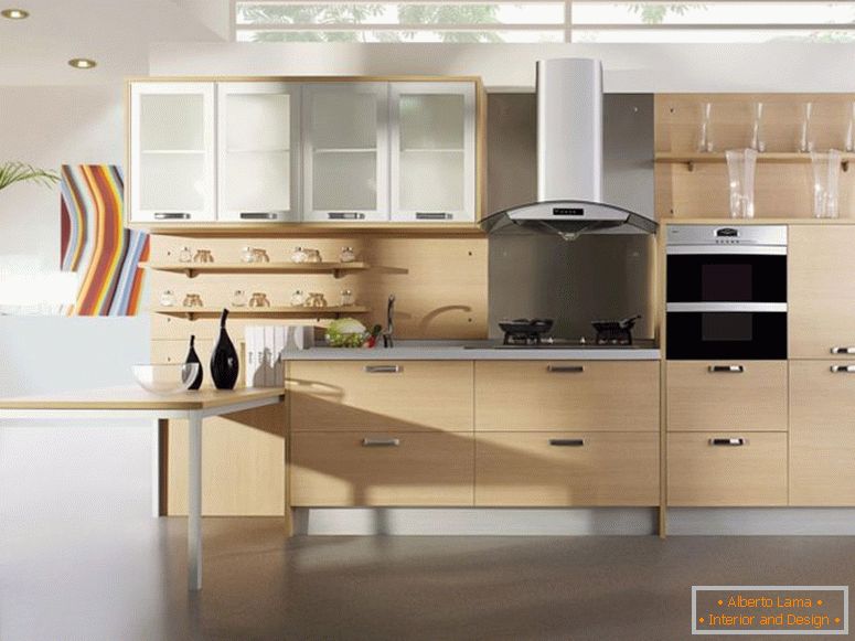 Küche-Modern-Holz