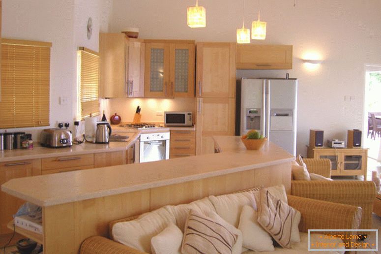 ausgezeichnete Küche-Wohnzimmer-Design-Design-Galerie