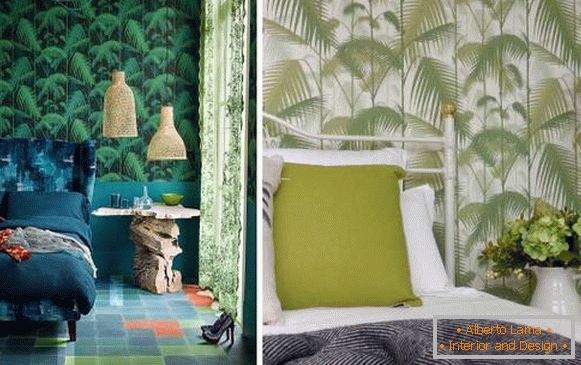 Stilvolles Schlafzimmer-Design - Foto 2015 moderne Tapetenideen