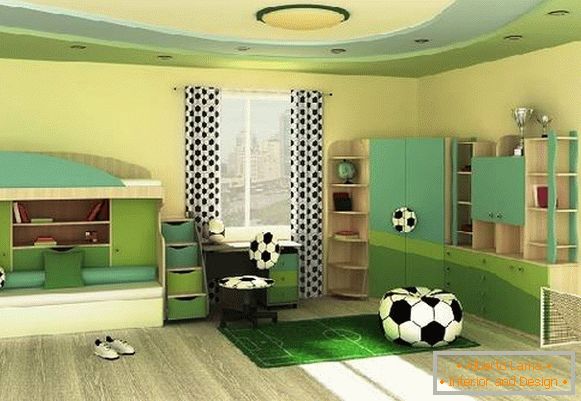 Möbel für ein Kinderzimmer für einen Teenager Jungen, Foto 13