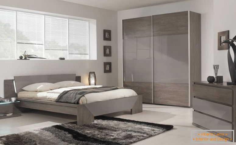 Modern-Esche-Grau-Eiche-Bett-mit-passenden-Nachttisch-Kommode-und-Schrank-im-Schlafzimmer