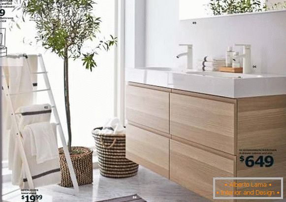 Katalog von Badezimmermöbeln IKEA 2015