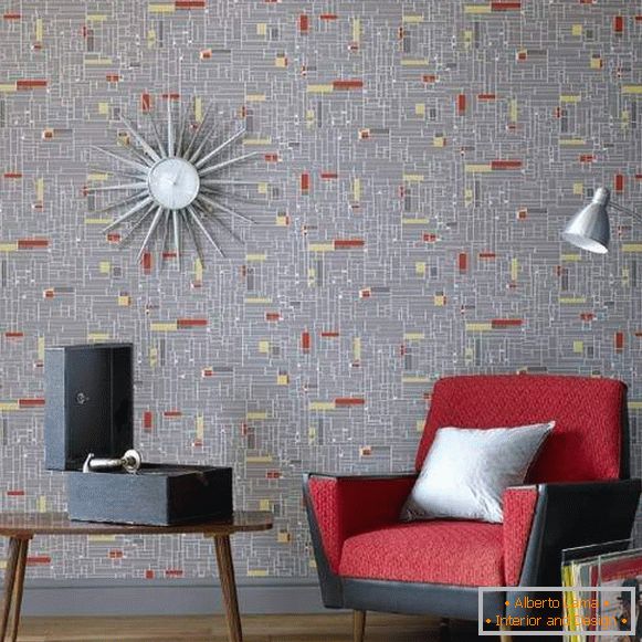 Modische Tapete für 2016 Wände mit geometrischen Mustern