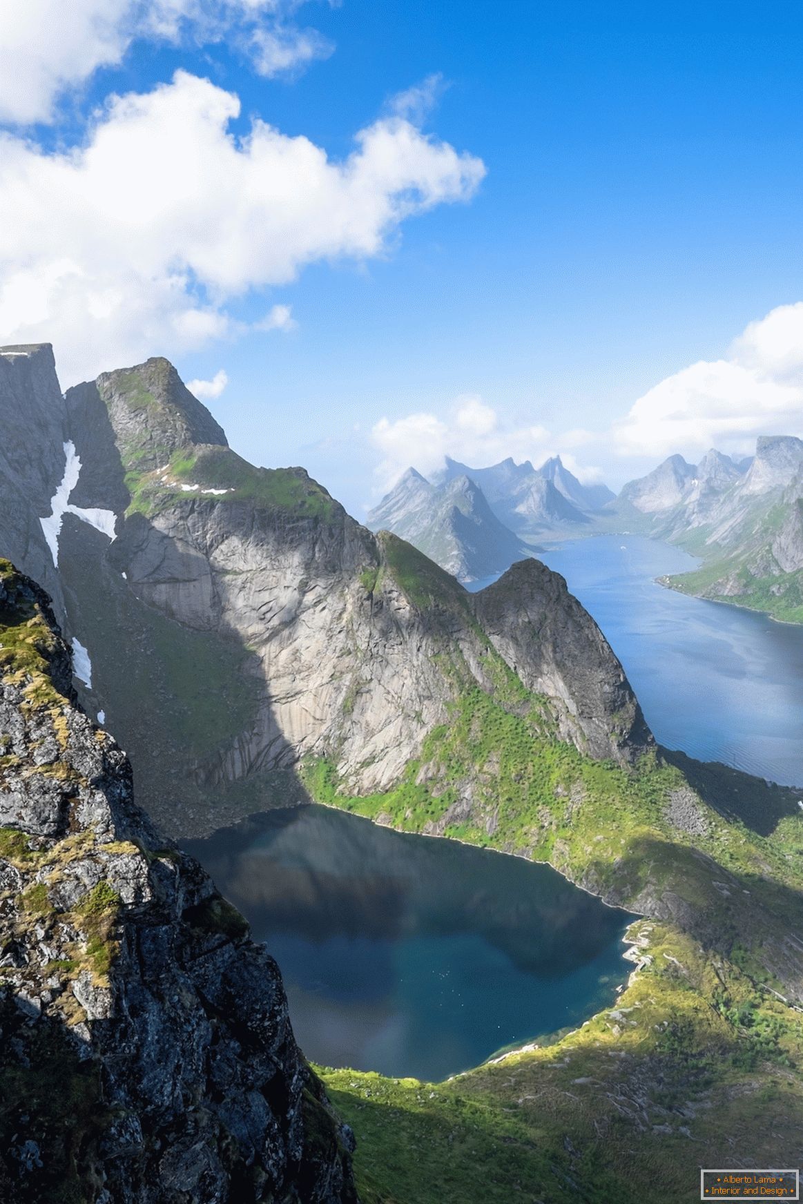 Norwegen aus der Vogelperspektive
