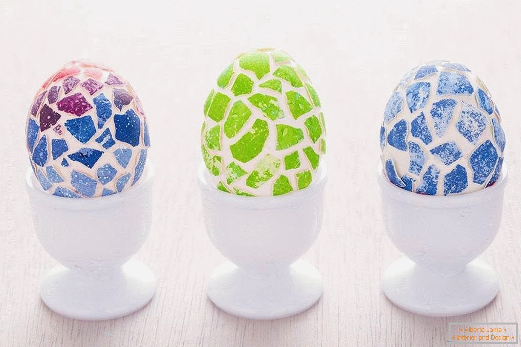 Originelles Design von Eiern