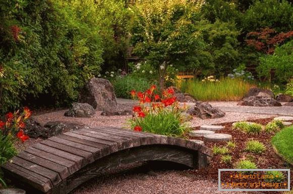 Modisches Gartendesign - Fotos des Zen-Gartens