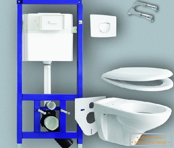 Installation für eine aufgehängte Toilette, Foto 17