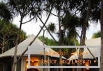 Проживание в палатках в отеле Banyan Tree Madivaru на Malediven