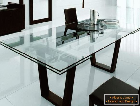 Tisch, Glas, Falten, Foto 39