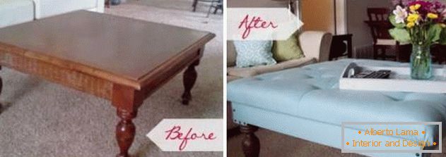 Idee für die Restaurierung von Möbeln