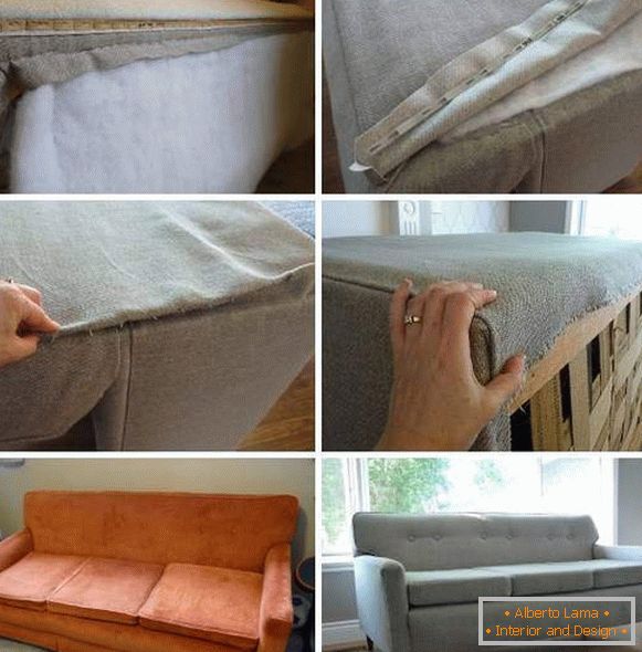 Reparatur und Restaurierung von Polstermöbeln - ein Stück vom Sofa