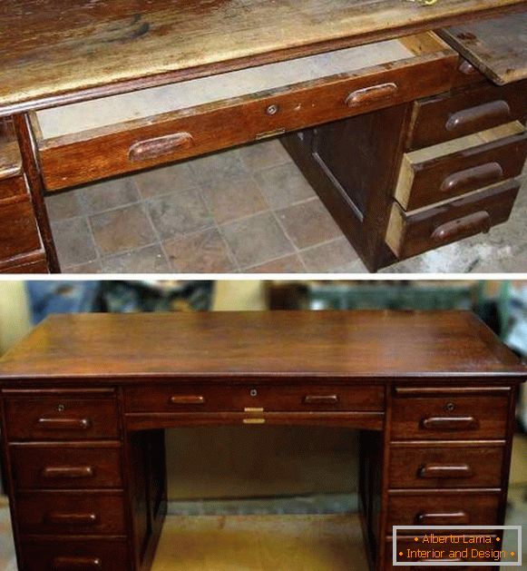 Wie aktualisiert man alte Möbel mit einem Lack?