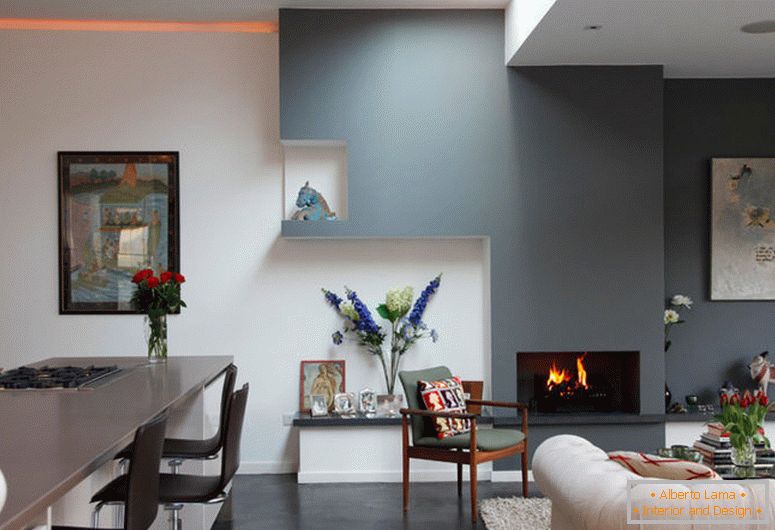 Modern-minimalistisch-Design-der-New-York-Wohnzimmer-das-hat-schwarz-moderne-Boden-und-auch-Creme-Sofas-kann-hinzufügen-die-Schönheit-in-der-modernen- Haus-Design-Ideen-mit-Holz-Tisch-inside1