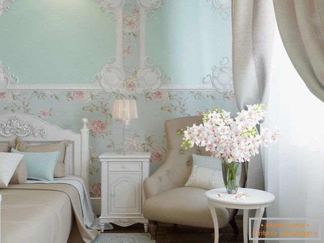 Charming Provence Stil in Schlafzimmer Dekoration